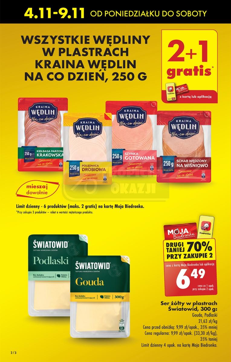 Gazetka promocyjna Biedronka str. 2