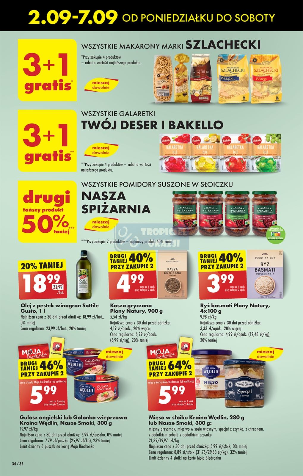 Gazetka promocyjna Biedronka str. 34
