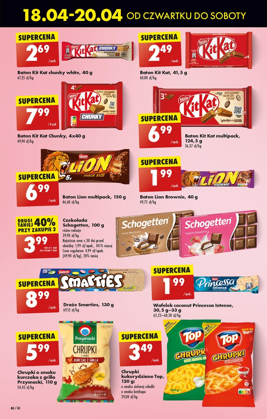 Gazetka promocyjna Biedronka str. 40