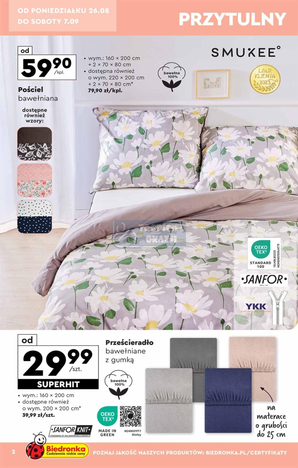 Gazetka promocyjna Biedronka str. 2