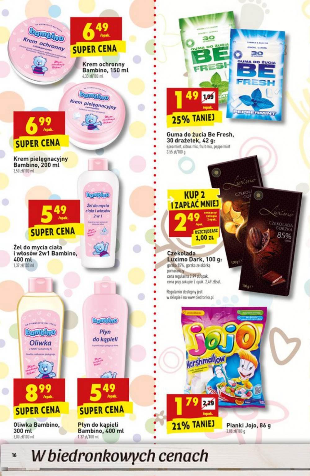 Gazetka promocyjna Biedronka str. 16