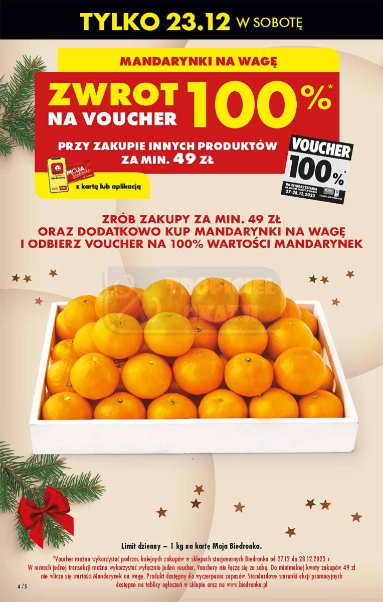 Gazetka promocyjna Biedronka str. 4