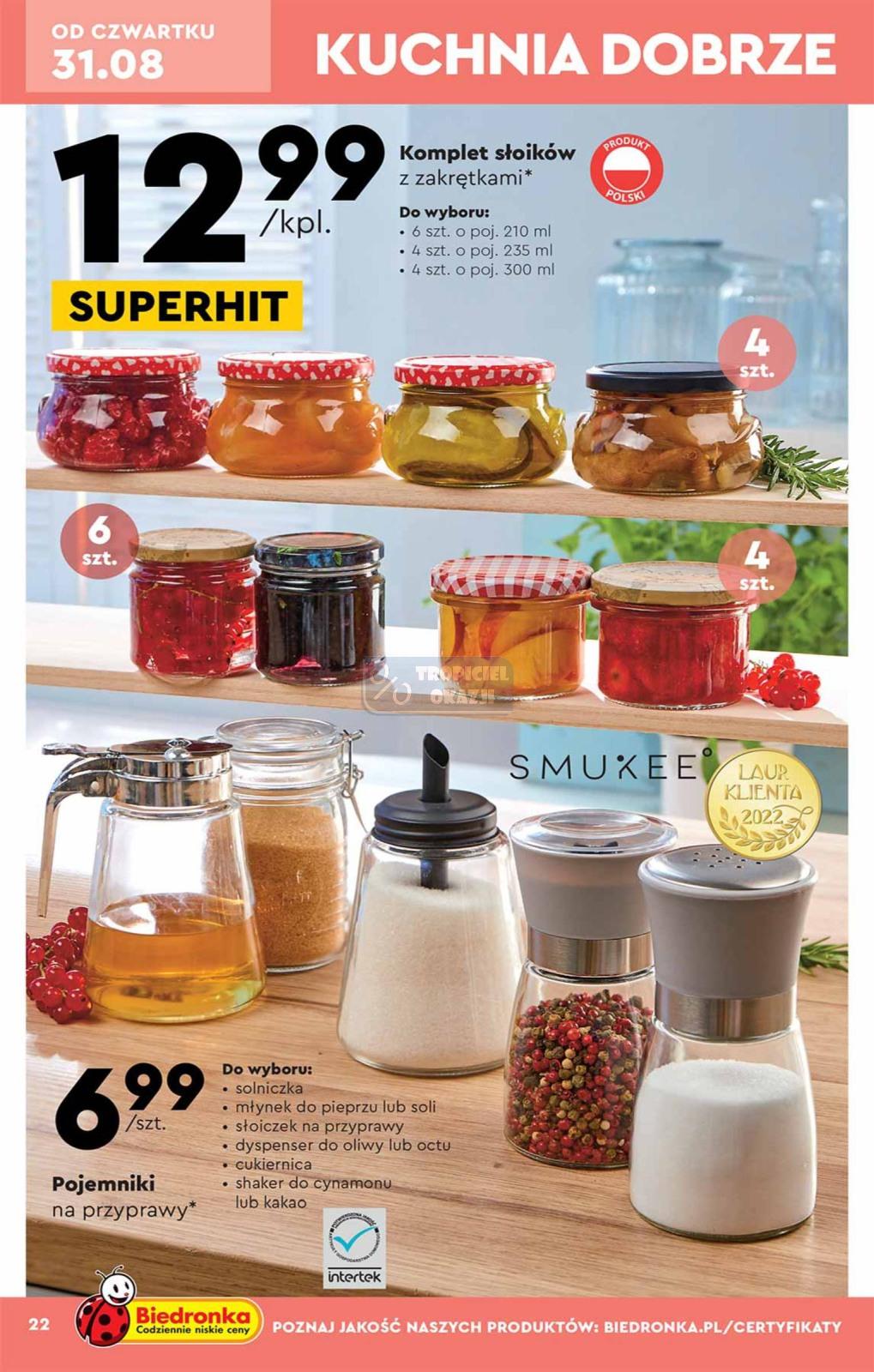 Gazetka promocyjna Biedronka str. 22