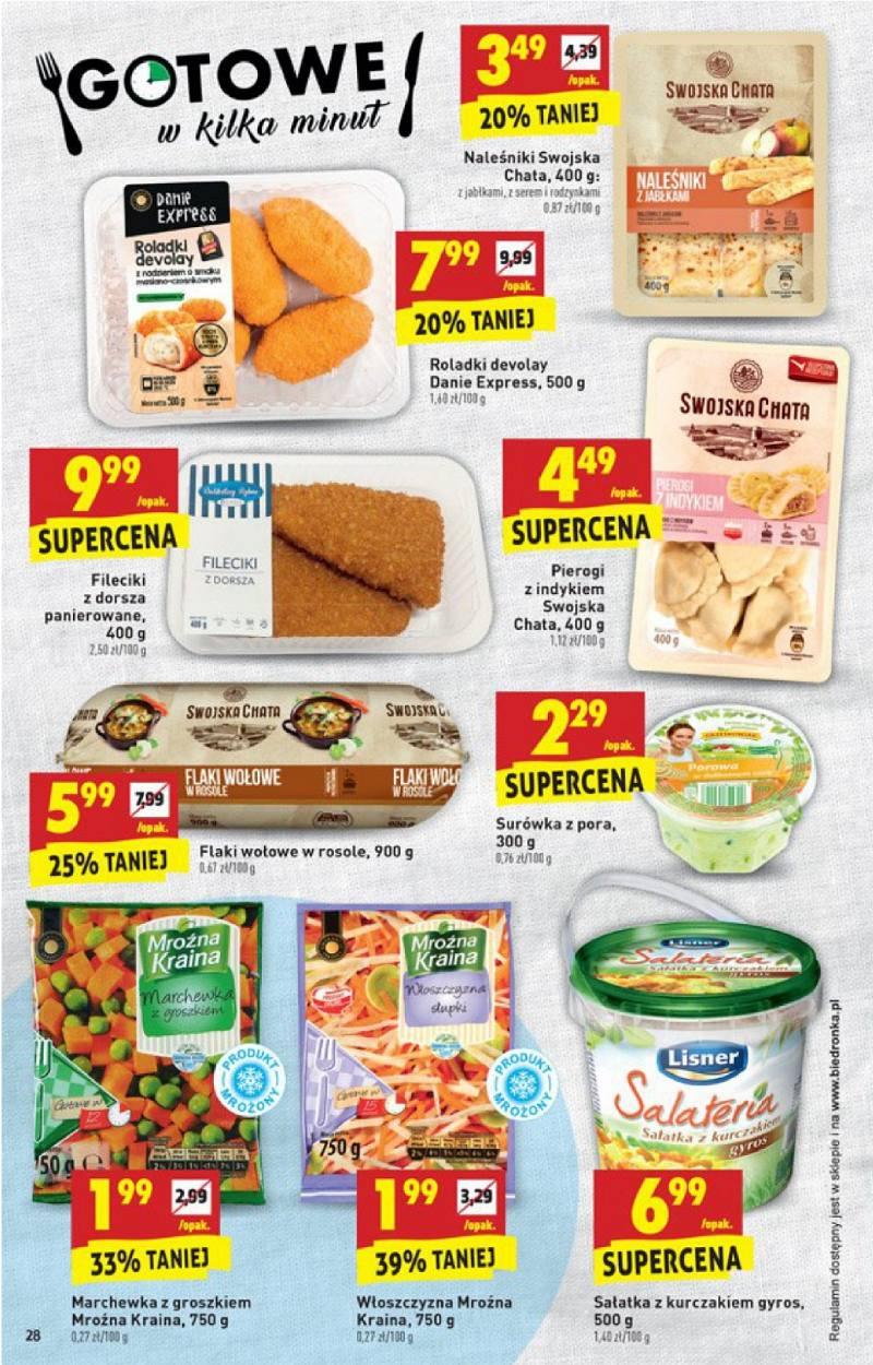 Gazetka promocyjna Biedronka str. 28