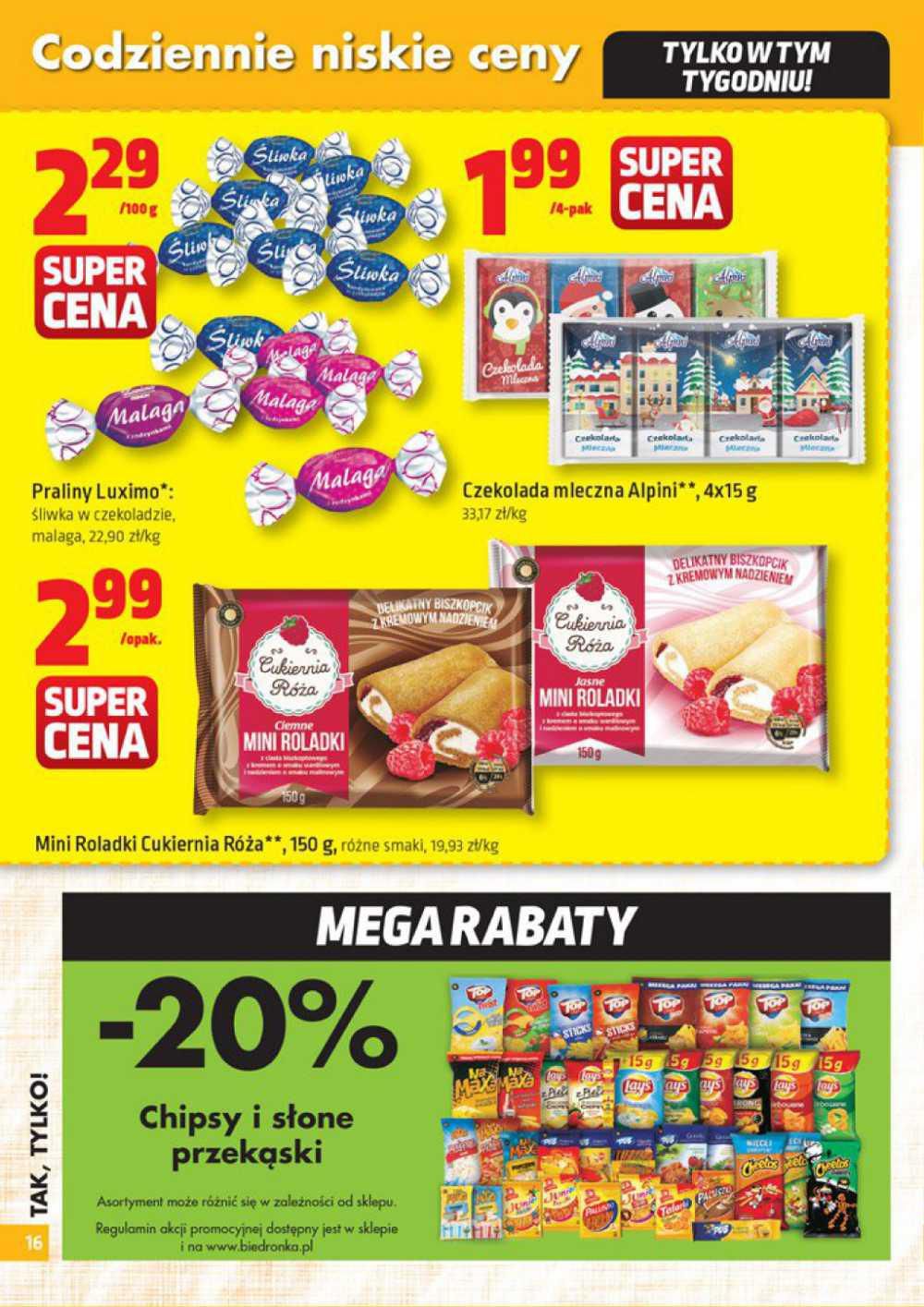 Gazetka promocyjna Biedronka str. 16