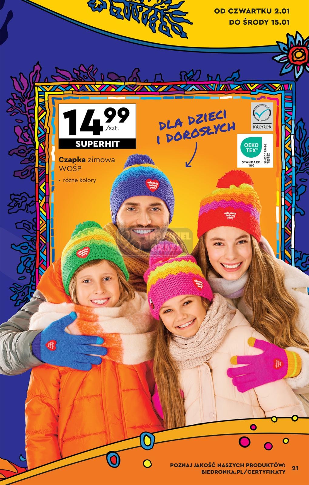 Gazetka promocyjna Biedronka str. 21