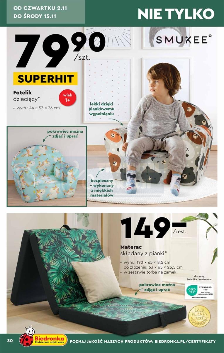 Gazetka promocyjna Biedronka str. 30