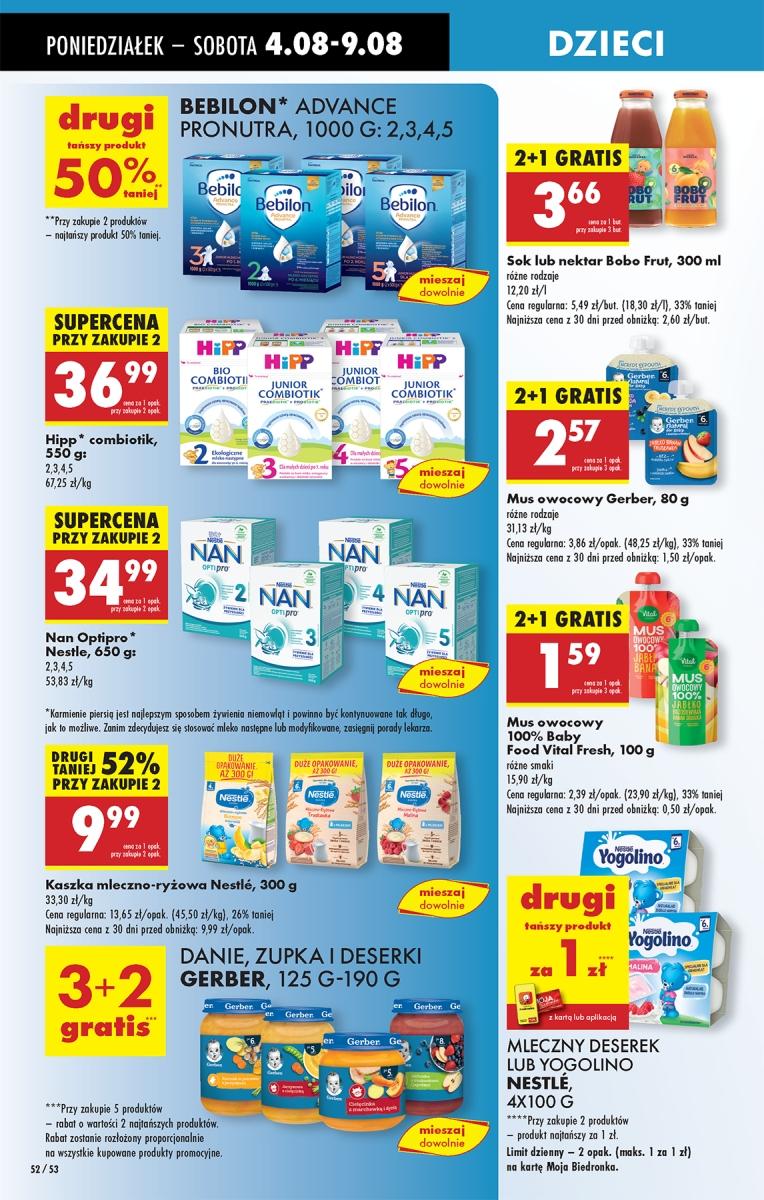 Gazetka promocyjna Biedronka str. 52