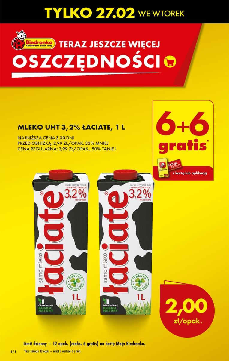 Gazetka promocyjna Biedronka str. 4