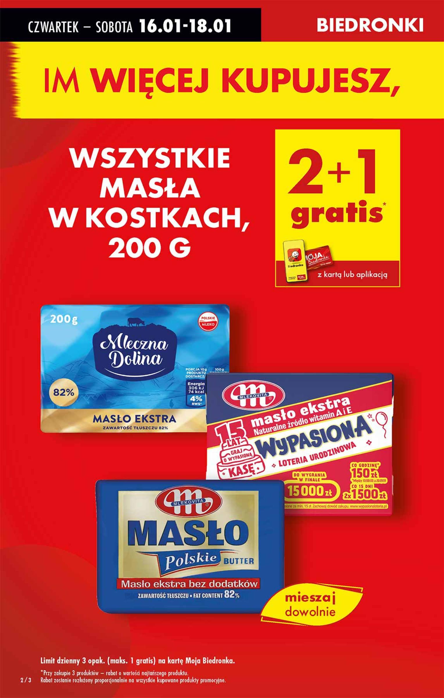 Gazetka promocyjna Biedronka str. 2