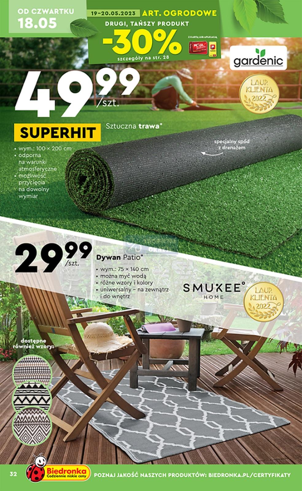 Gazetka promocyjna Biedronka str. 32