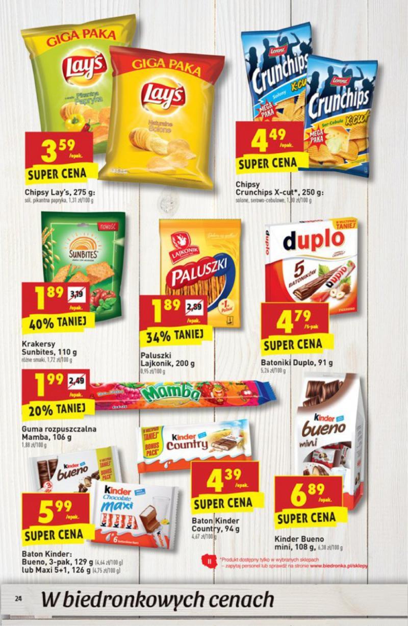 Gazetka promocyjna Biedronka str. 24