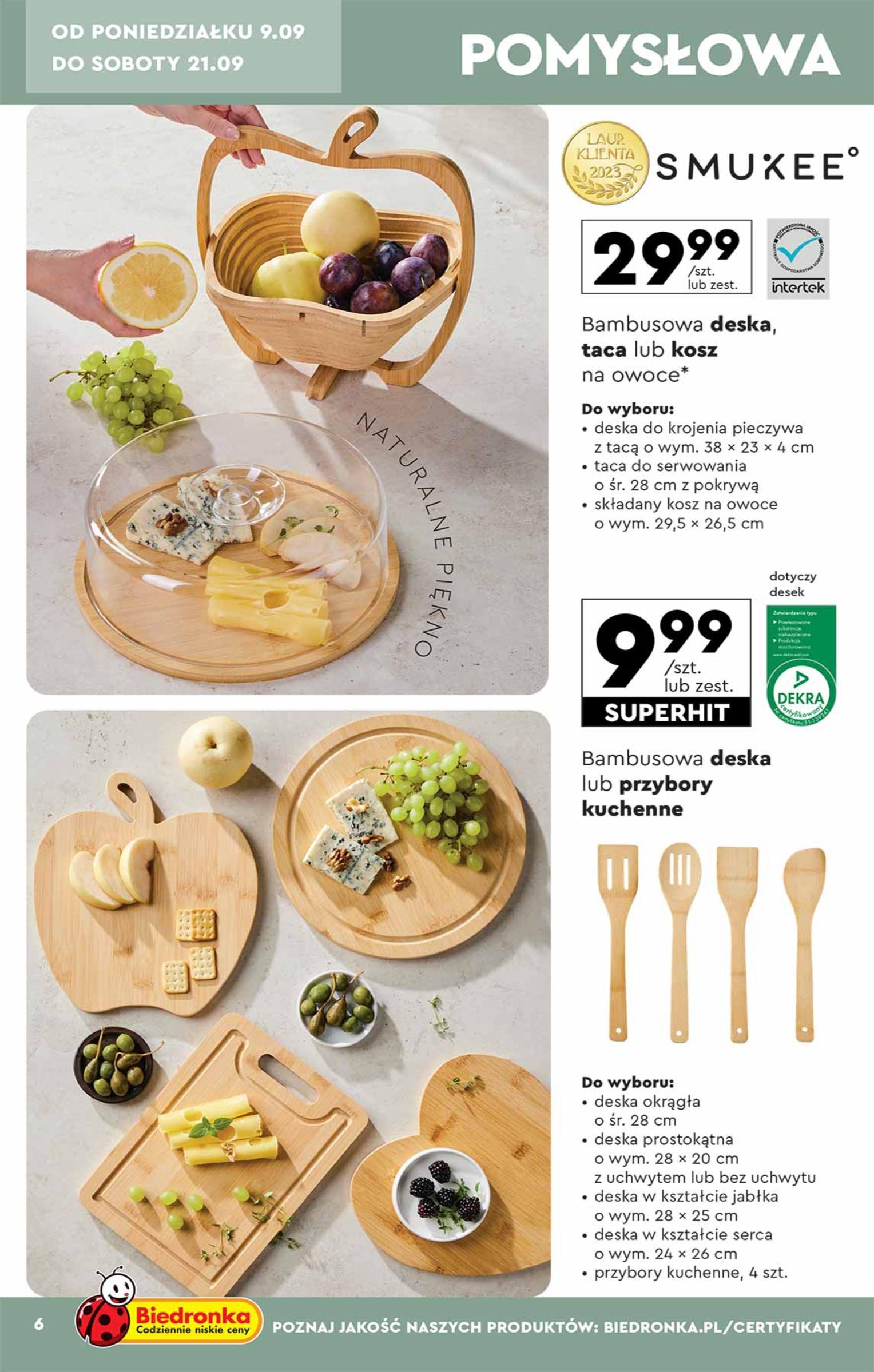 Gazetka promocyjna Biedronka str. 6