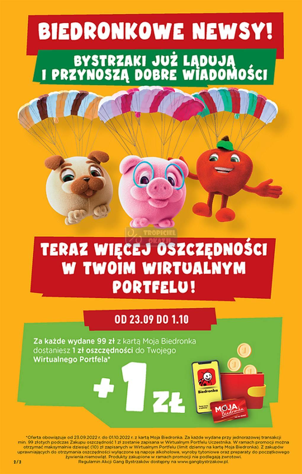 Gazetka promocyjna Biedronka str. 2