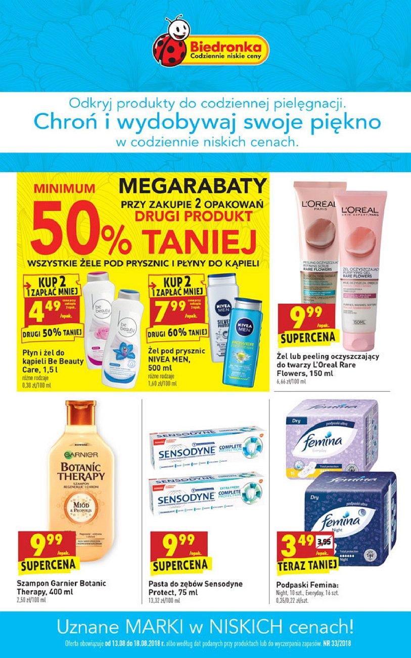 Gazetka promocyjna Biedronka str. 1