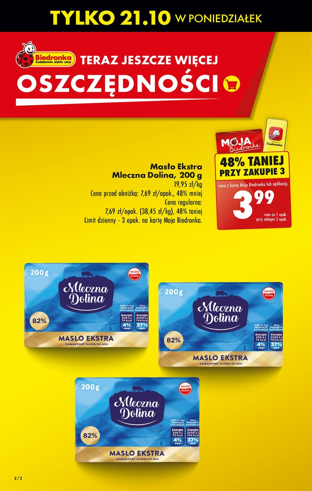 Gazetka promocyjna Biedronka str. 2