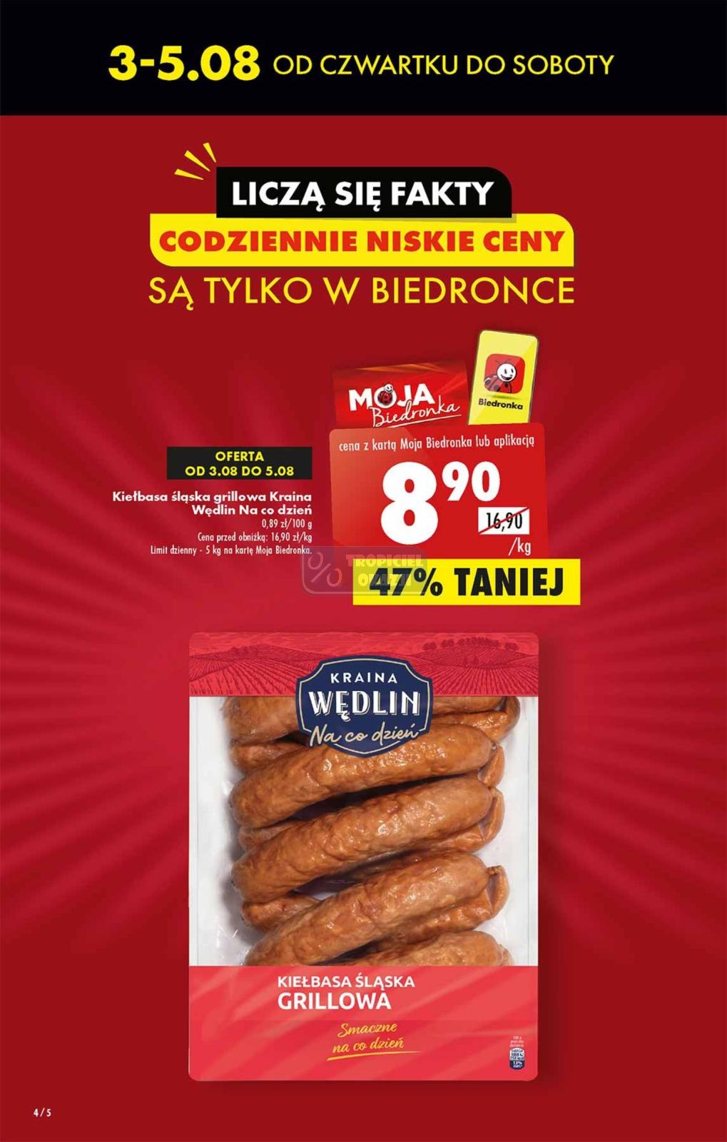 Gazetka promocyjna Biedronka str. 4