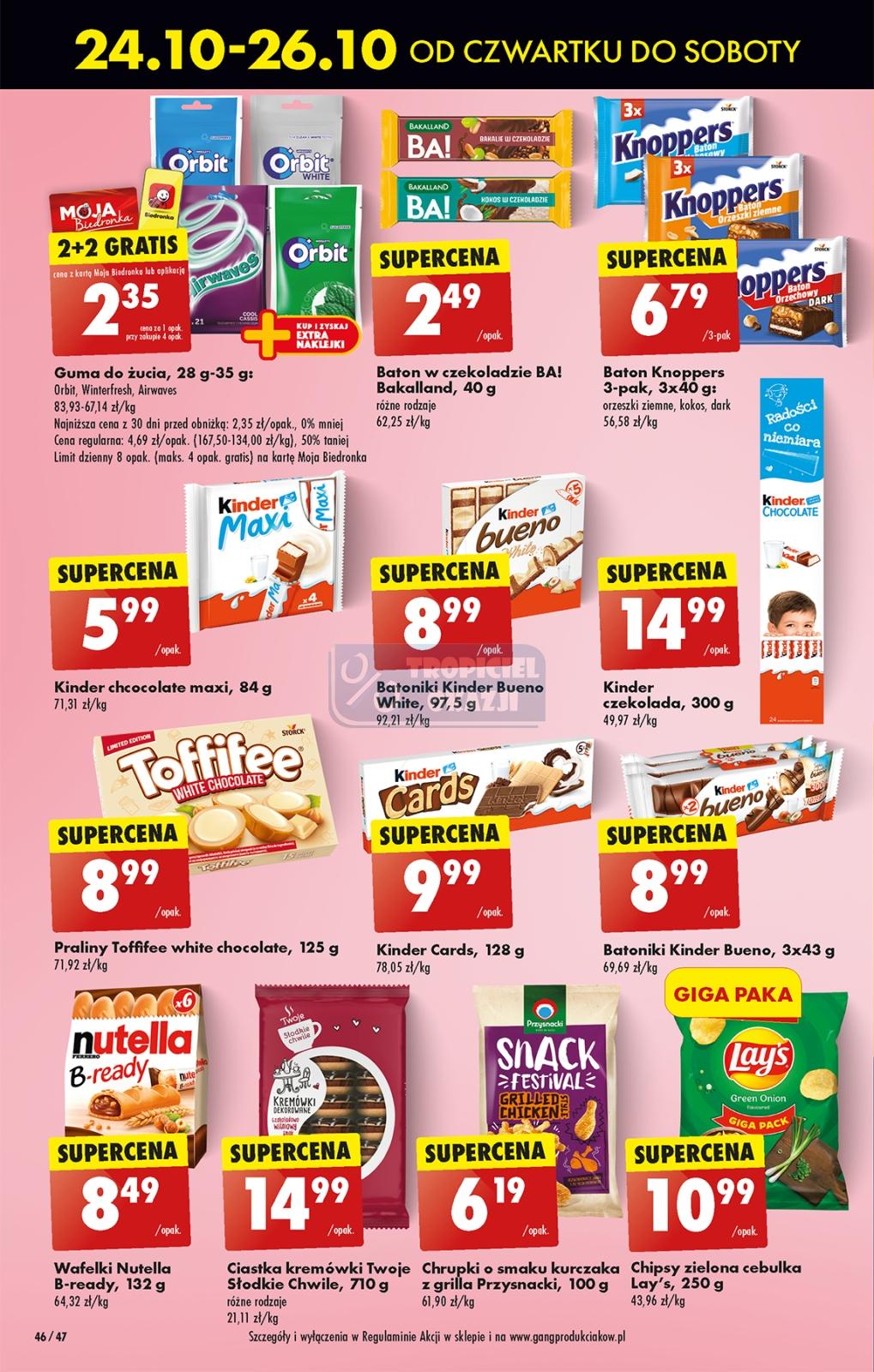 Gazetka promocyjna Biedronka str. 46