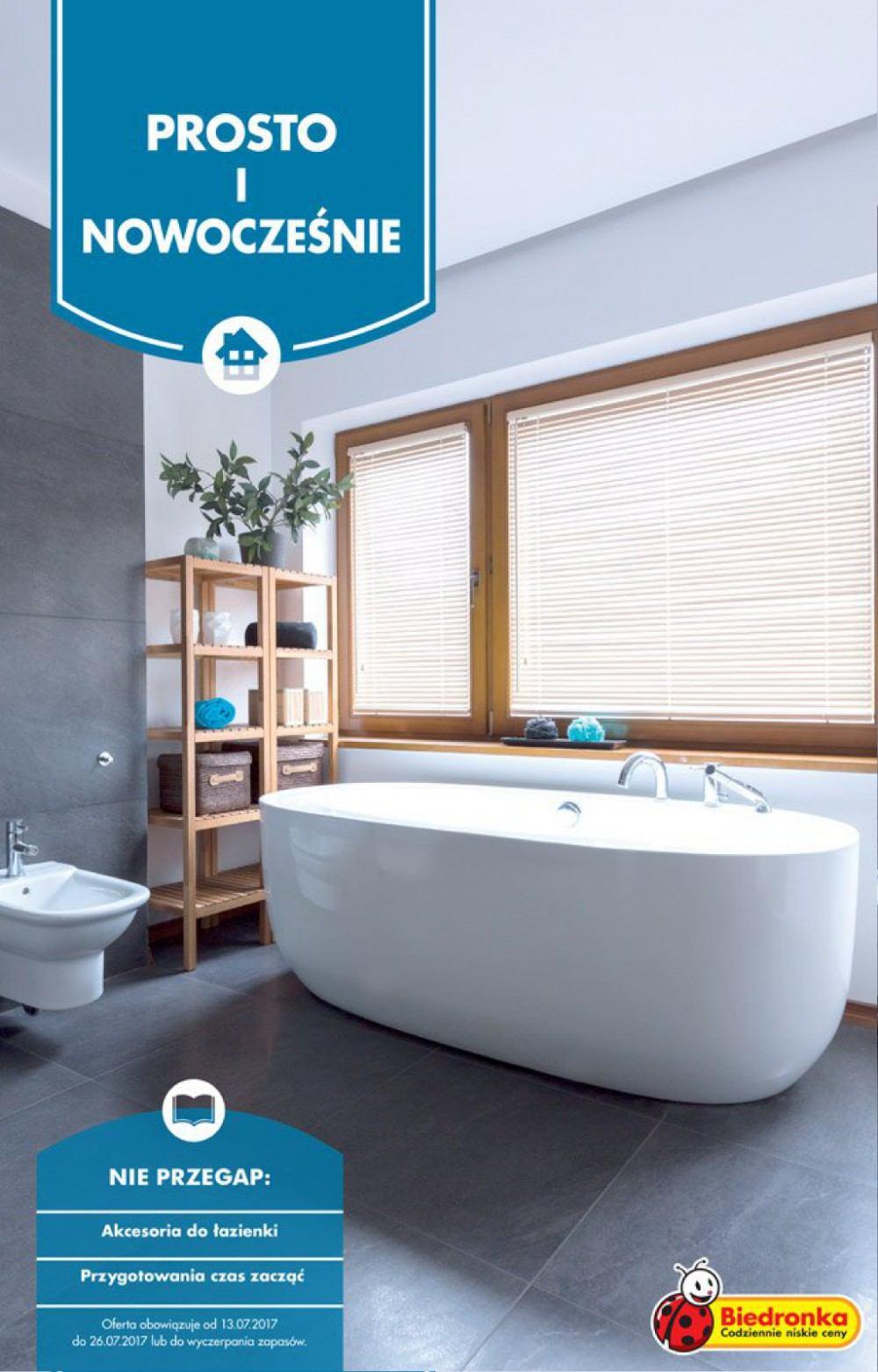 Gazetka promocyjna Biedronka str. 1