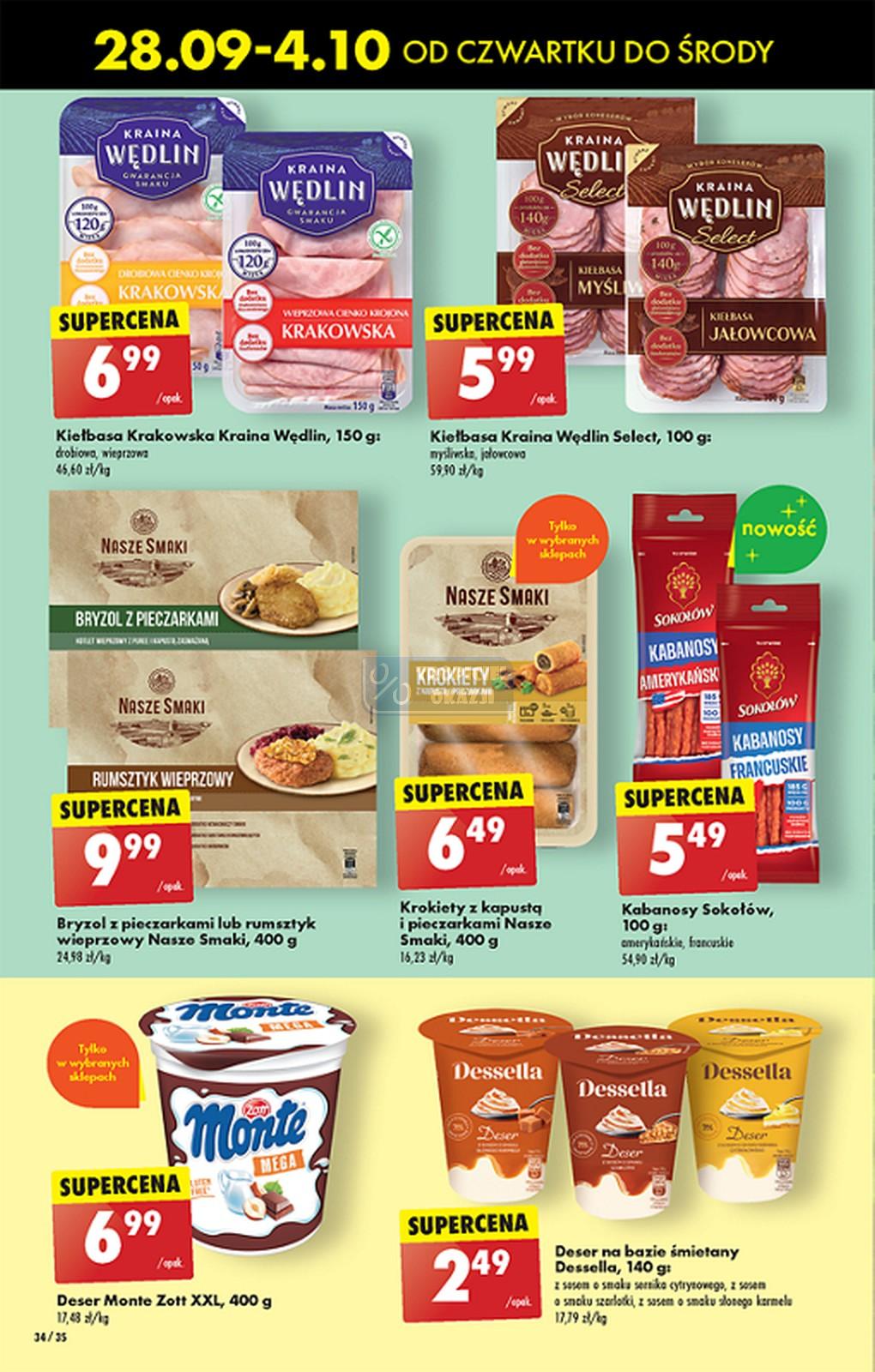 Gazetka promocyjna Biedronka str. 34