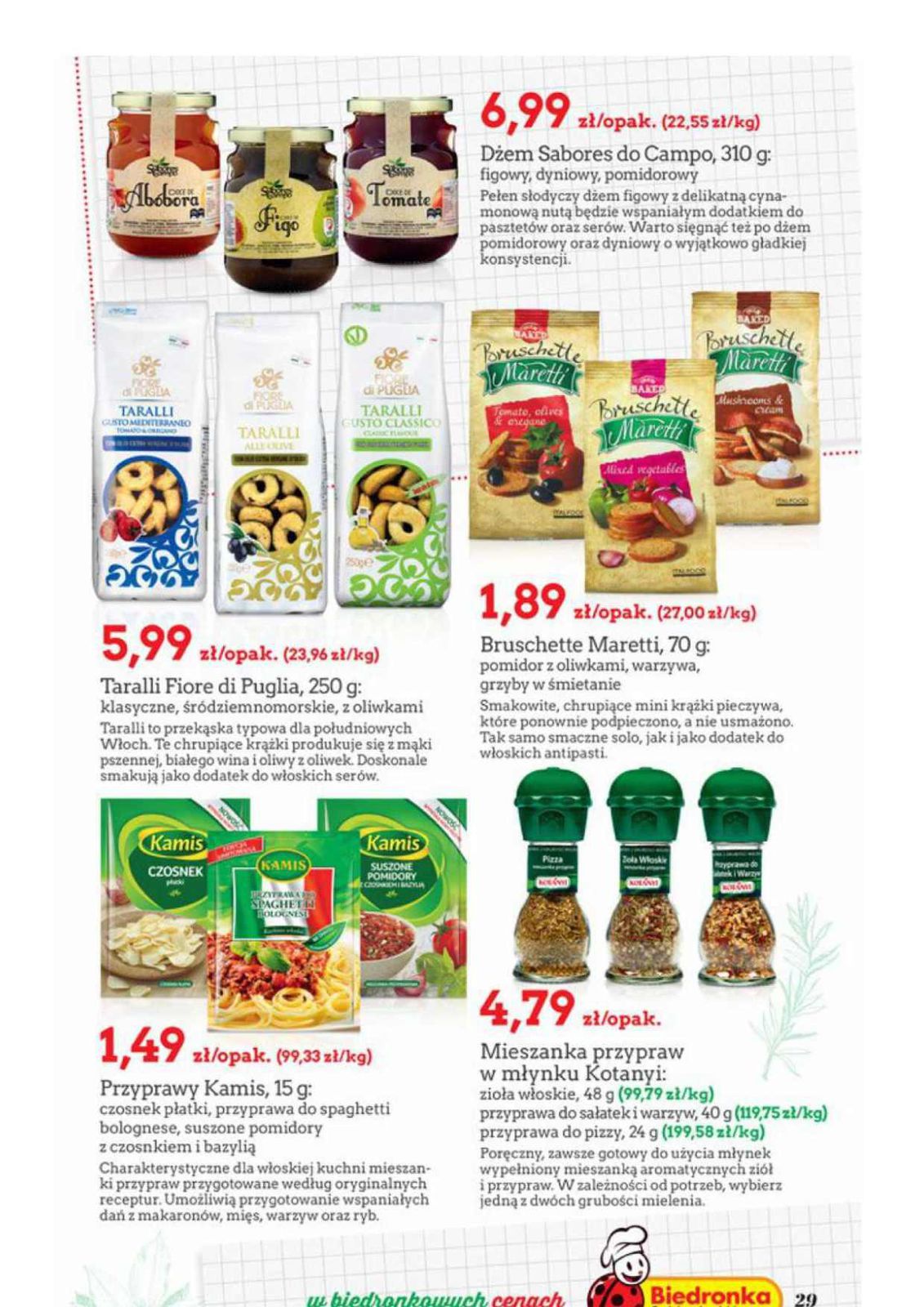 Gazetka promocyjna Biedronka str. 29
