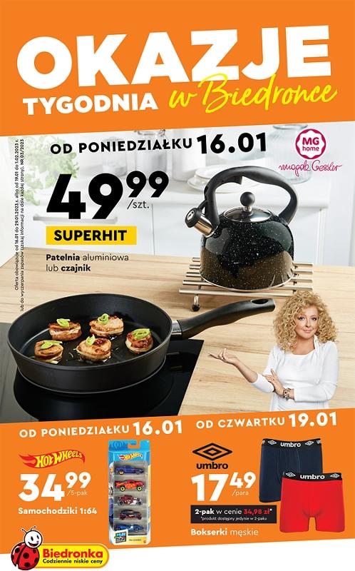 Gazetka promocyjna Biedronka str. 1