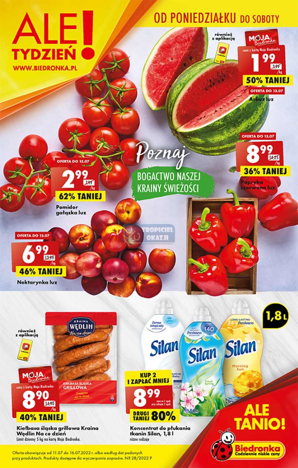 Gazetka promocyjna Biedronka str. 1