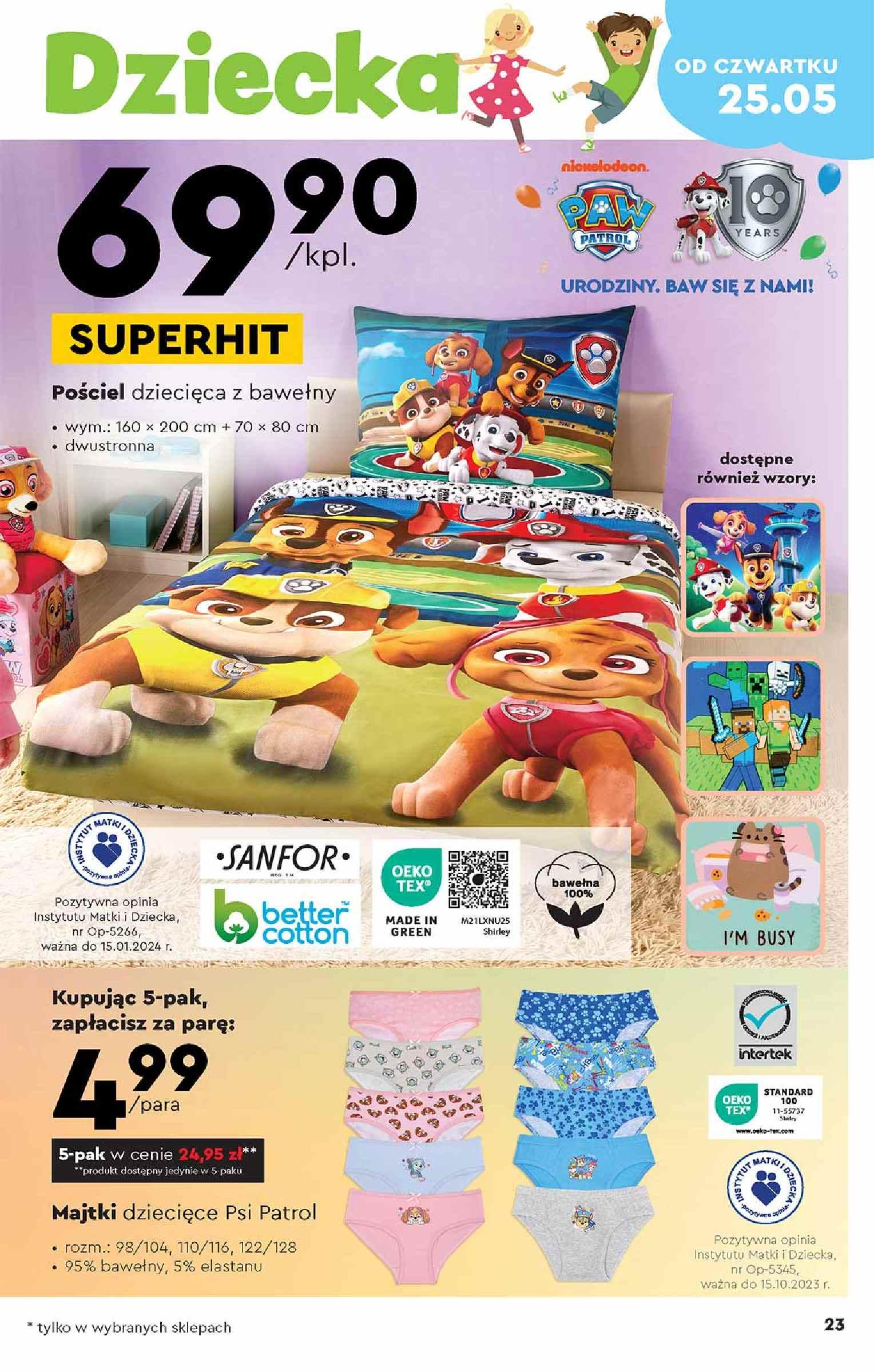 Gazetka promocyjna Biedronka str. 23