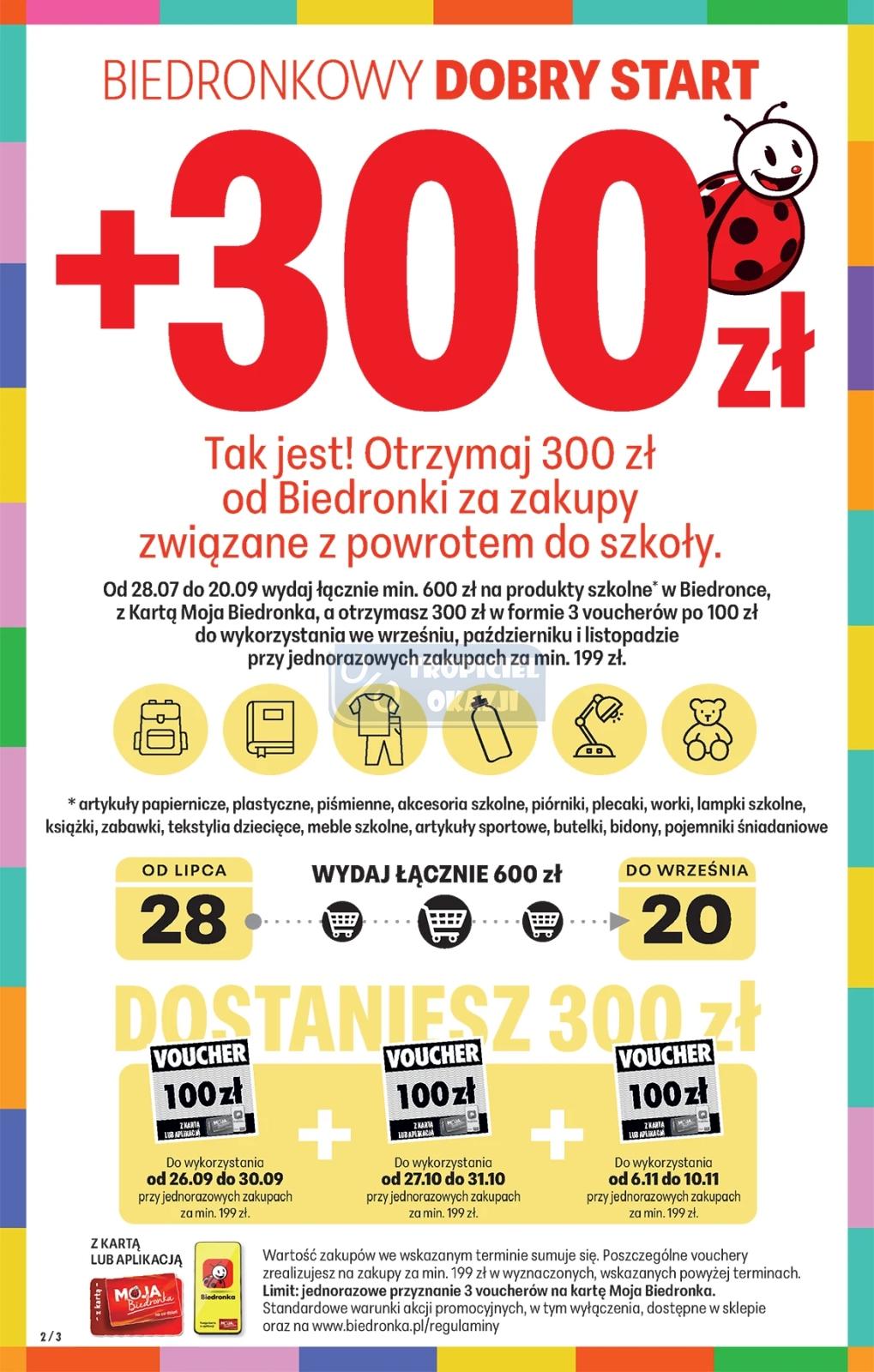 Gazetka promocyjna Biedronka str. 2