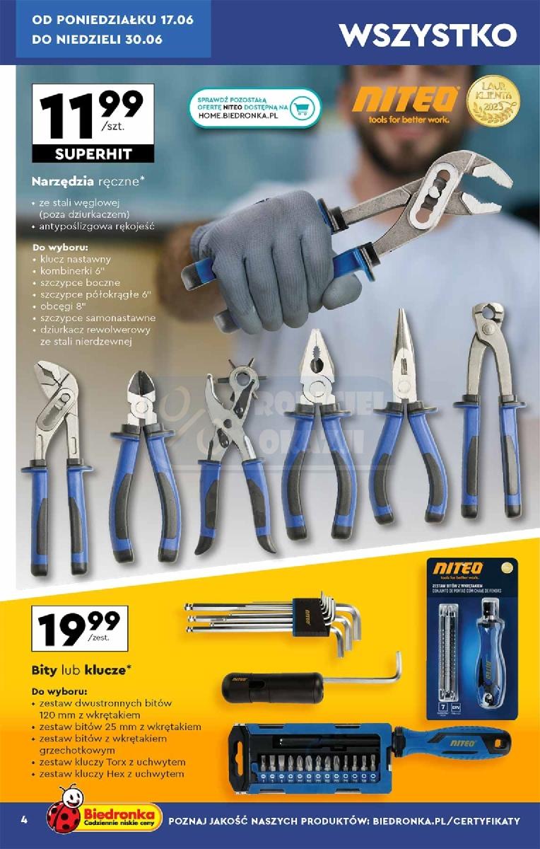 Gazetka promocyjna Biedronka str. 4