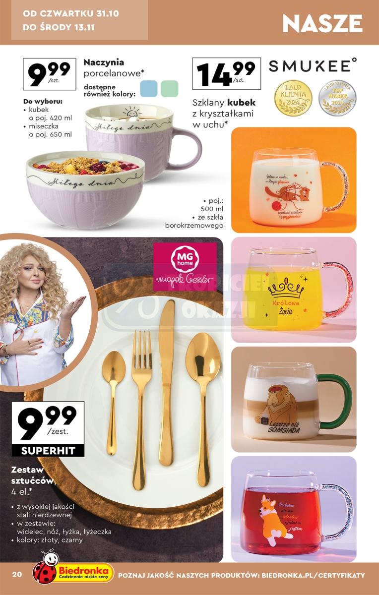 Gazetka promocyjna Biedronka str. 20