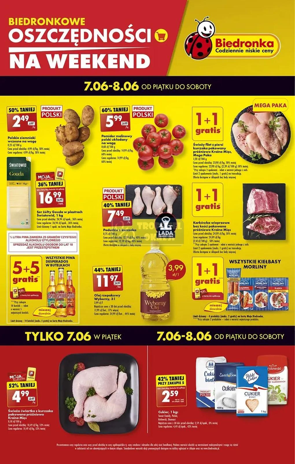 Gazetka promocyjna Biedronka str. 1