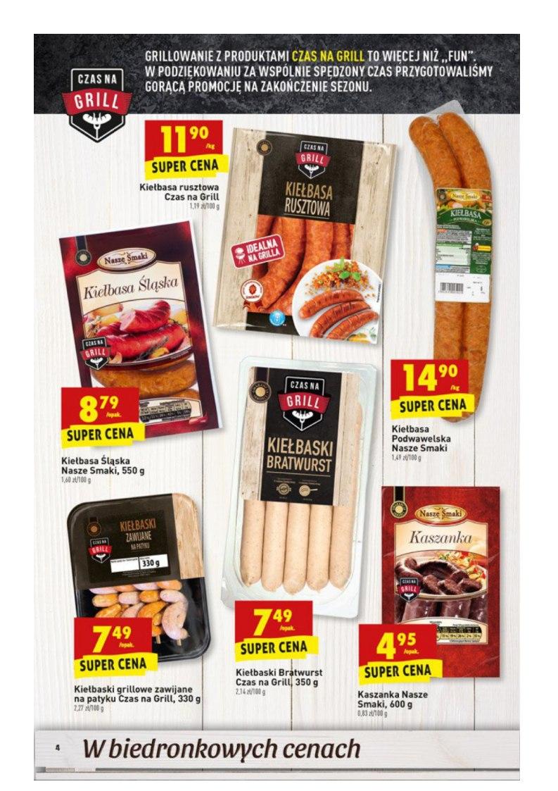 Gazetka promocyjna Biedronka str. 4