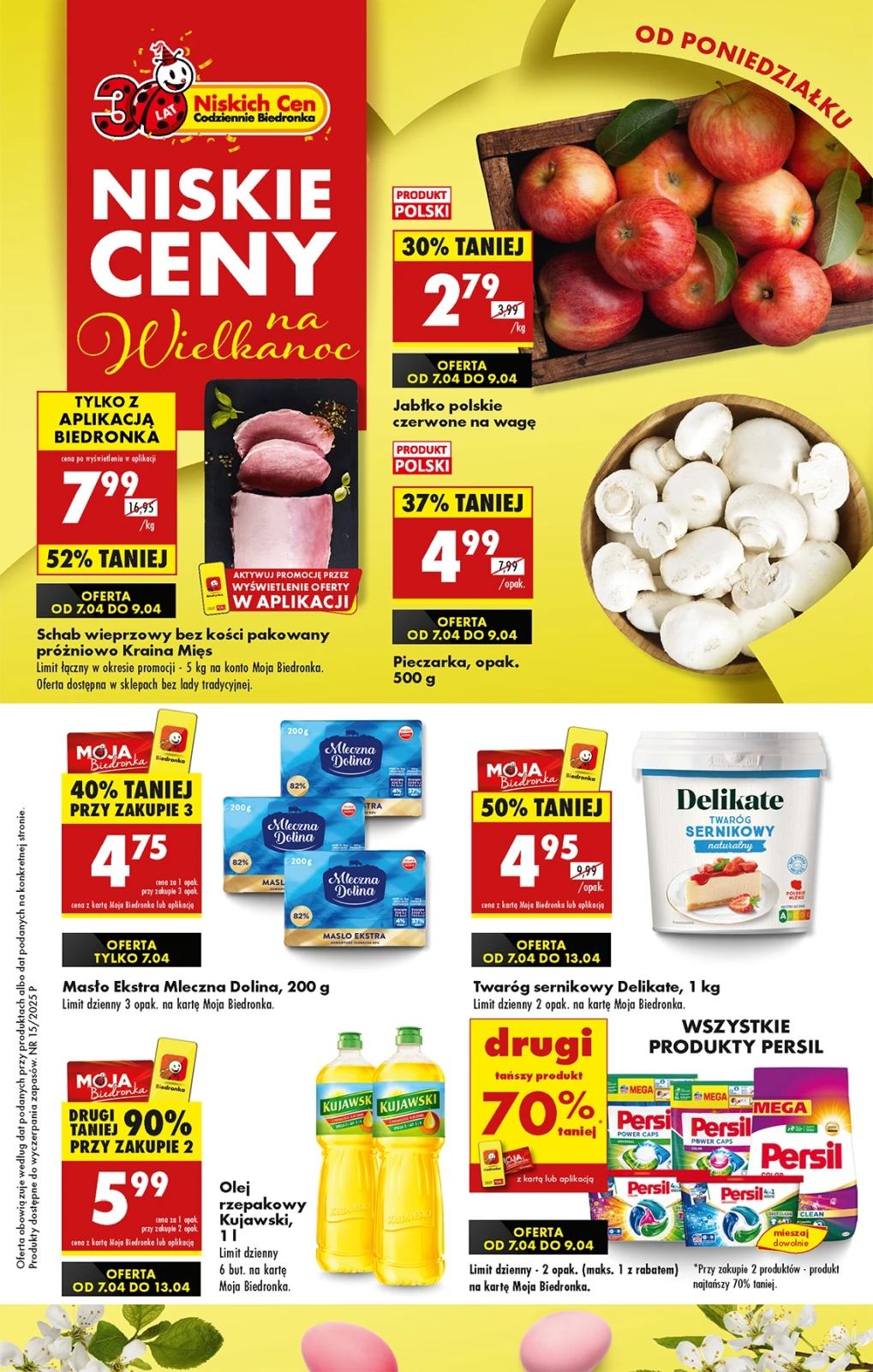 Gazetka promocyjna Biedronka str. 1