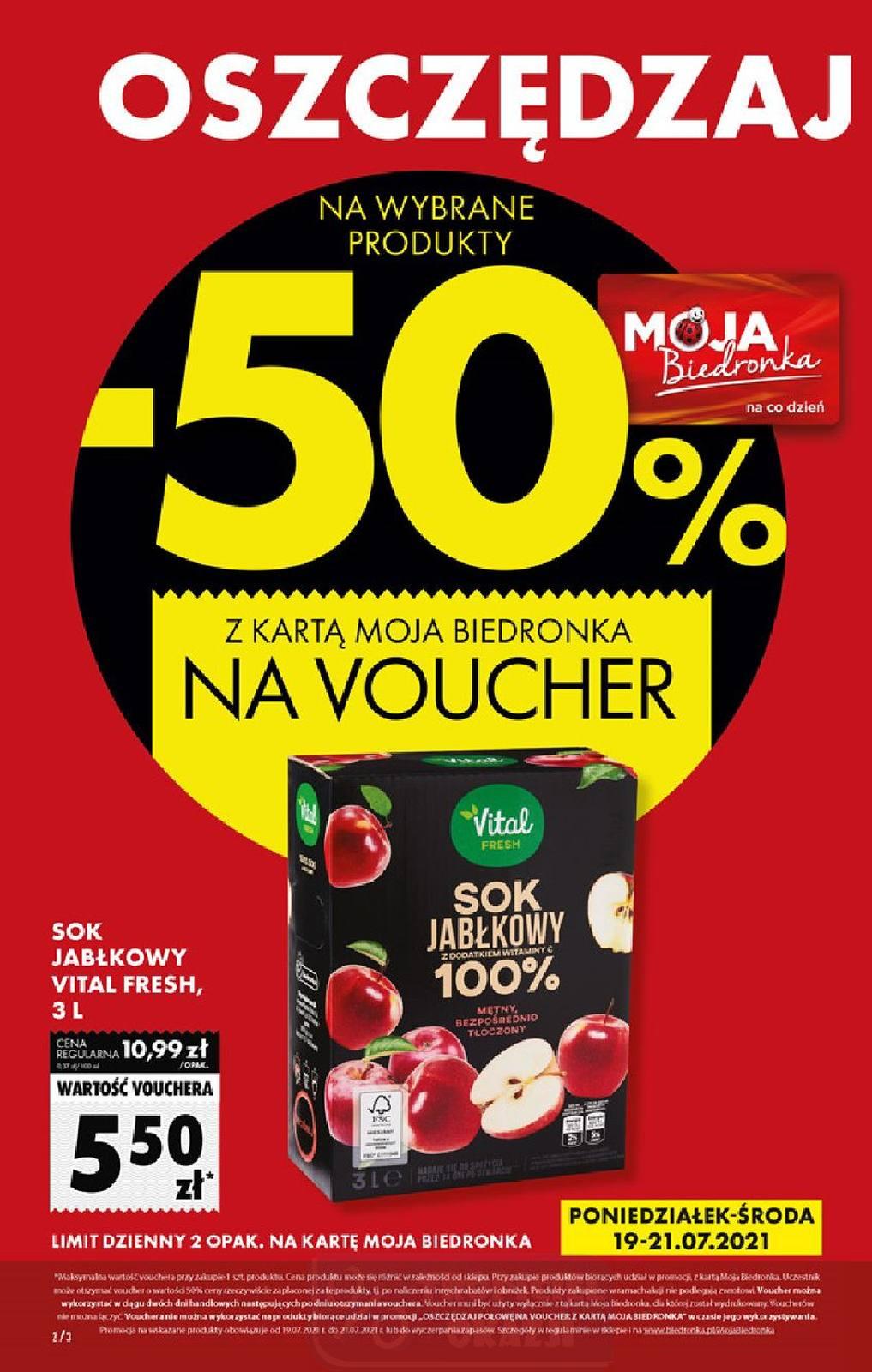 Gazetka promocyjna Biedronka str. 2