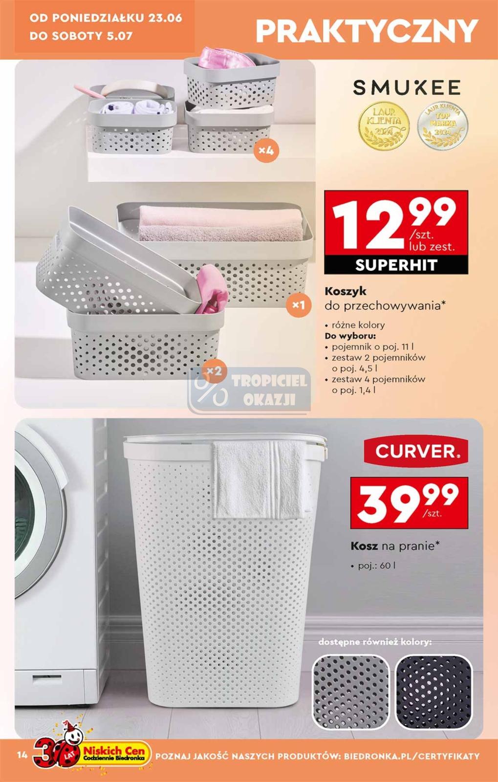 Gazetka promocyjna Biedronka str. 14