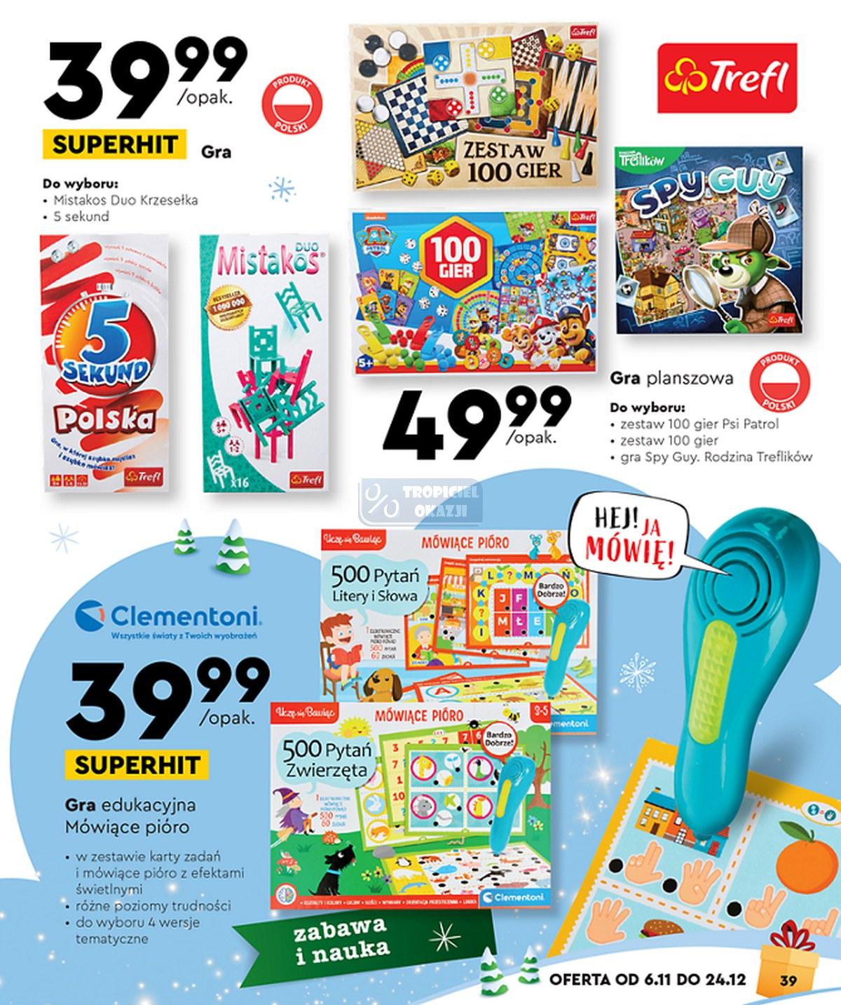 Gazetka promocyjna Biedronka str. 39