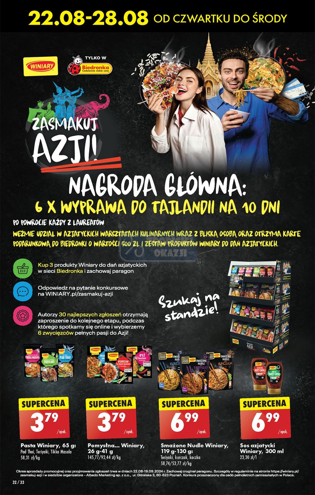 Gazetka promocyjna Biedronka str. 32