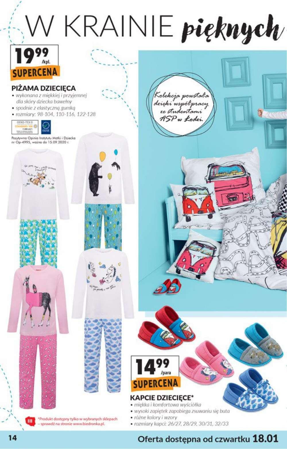 Gazetka promocyjna Biedronka str. 1