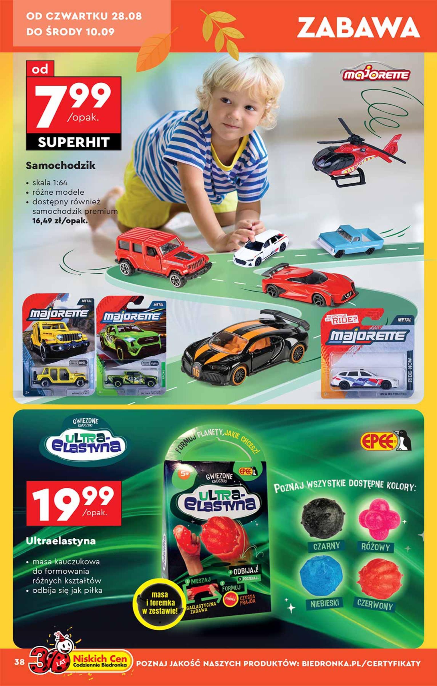 Gazetka promocyjna Biedronka str. 38