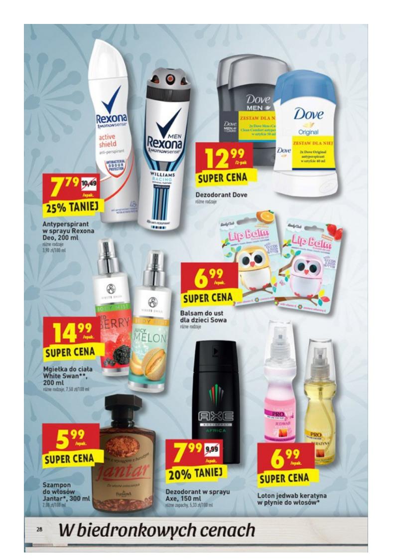 Gazetka promocyjna Biedronka str. 28