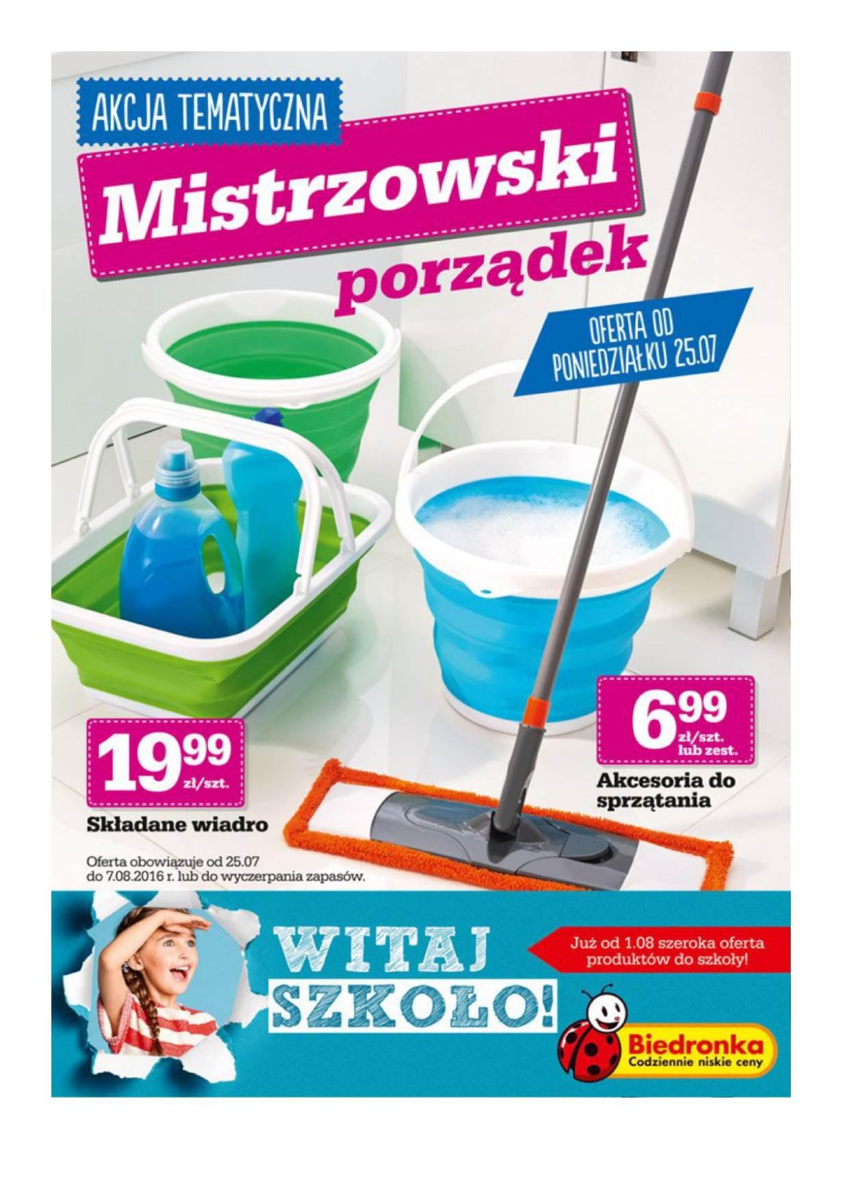 Gazetka promocyjna Biedronka str. 1