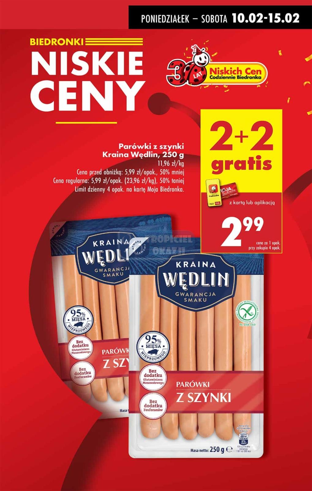 Gazetka promocyjna Biedronka str. 4