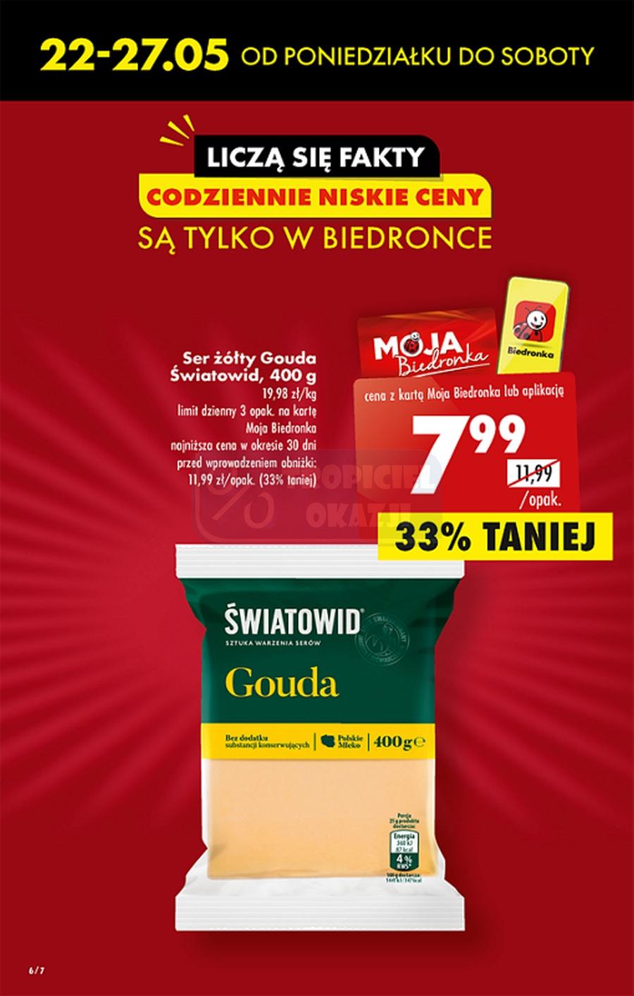 Gazetka promocyjna Biedronka str. 6