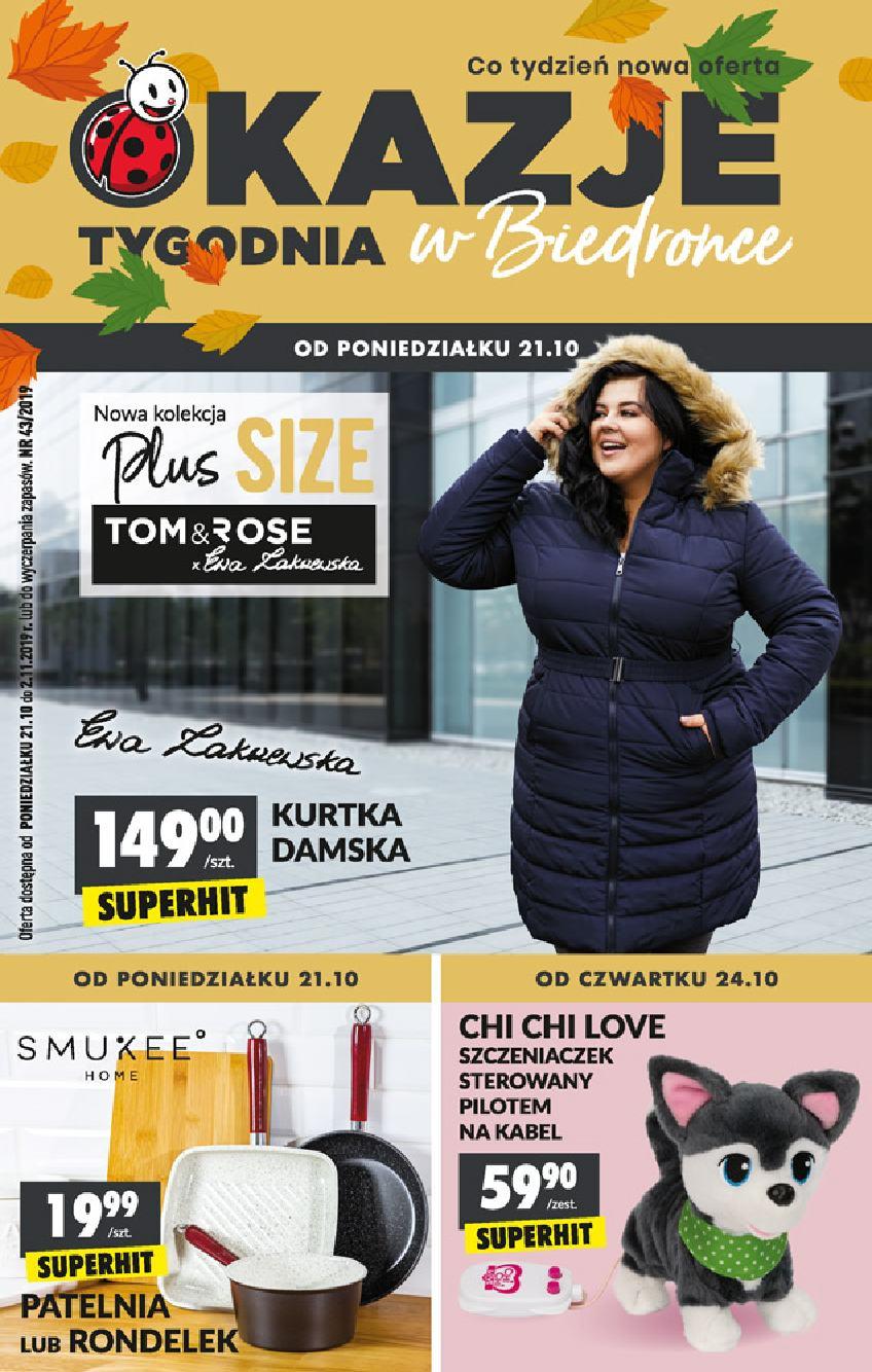 Gazetka promocyjna Biedronka str. 1