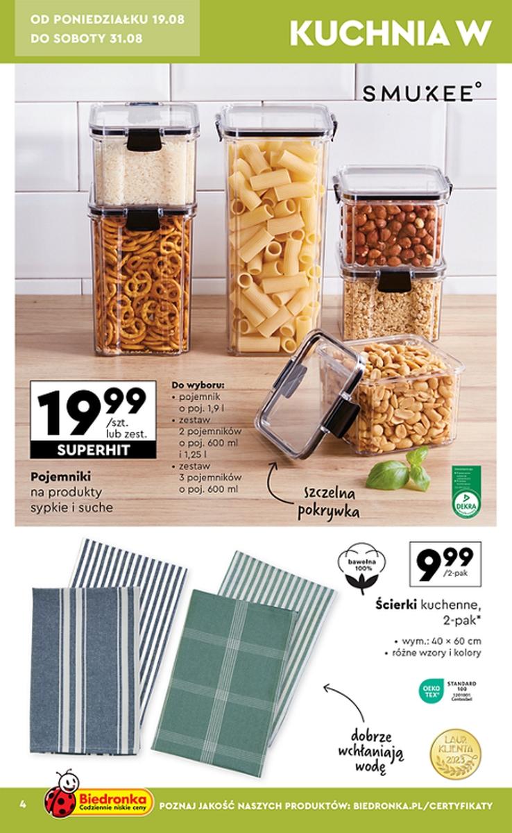 Gazetka promocyjna Biedronka str. 4