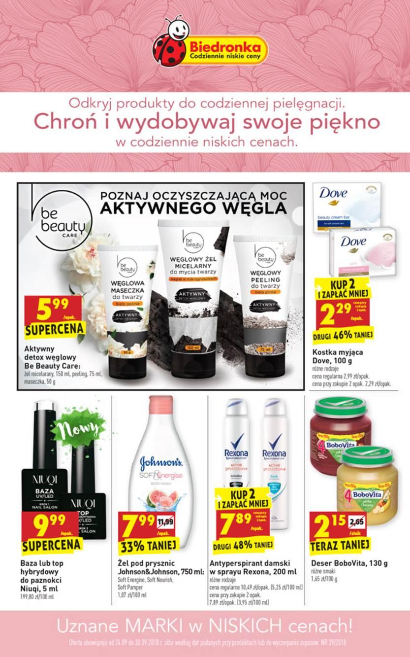 Gazetka promocyjna Biedronka str. 1