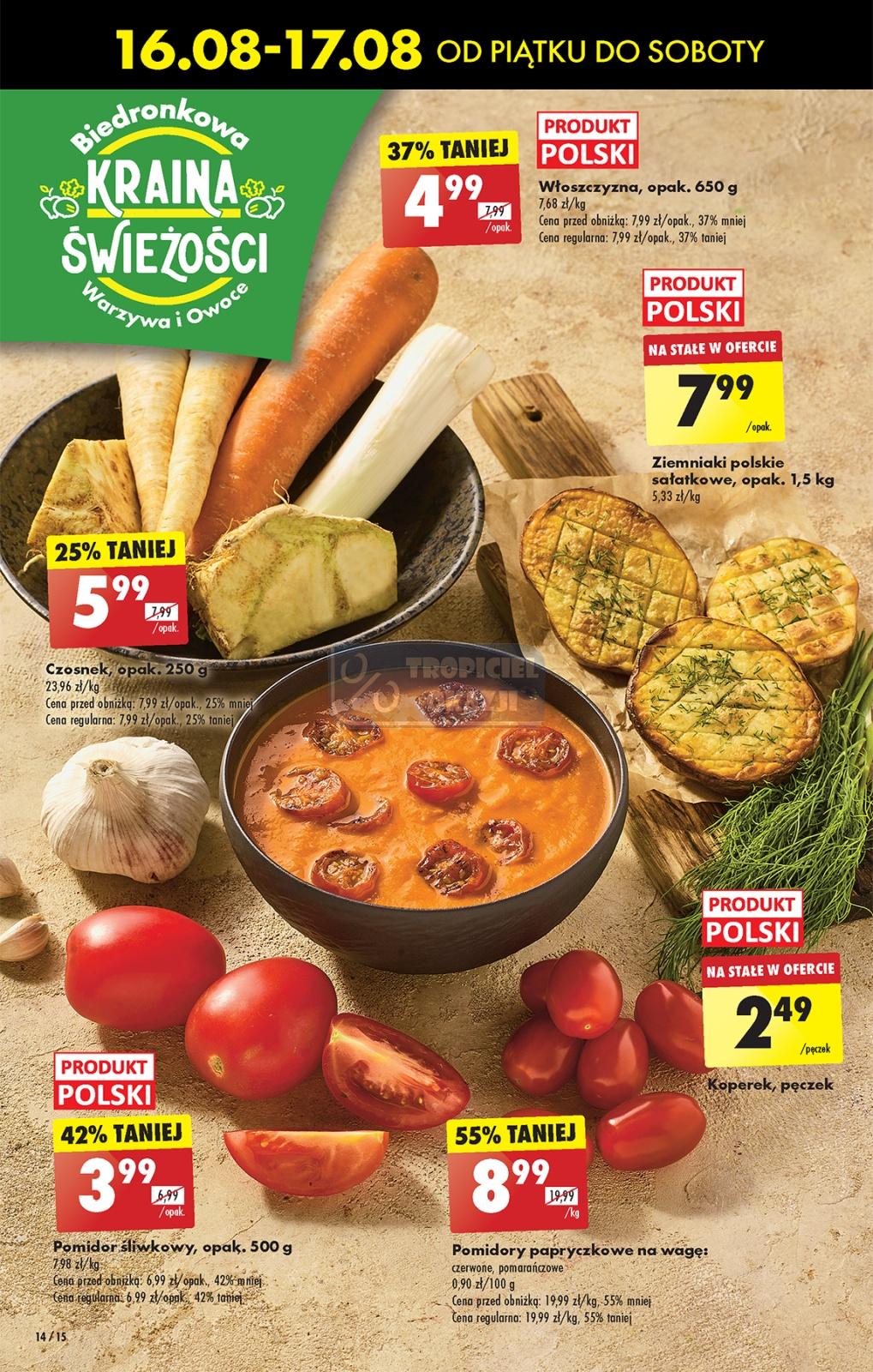 Gazetka promocyjna Biedronka str. 14