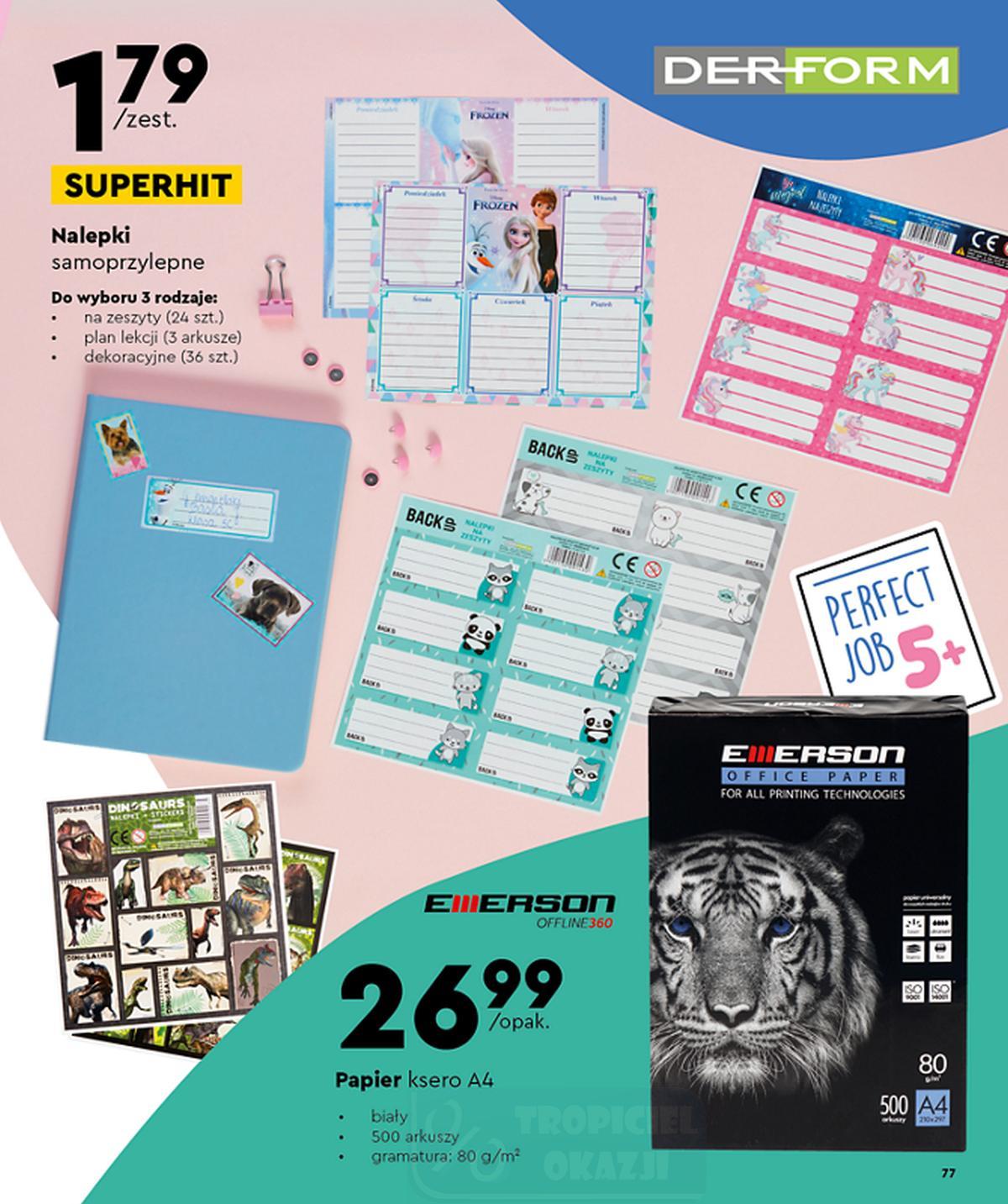 Gazetka promocyjna Biedronka str. 77