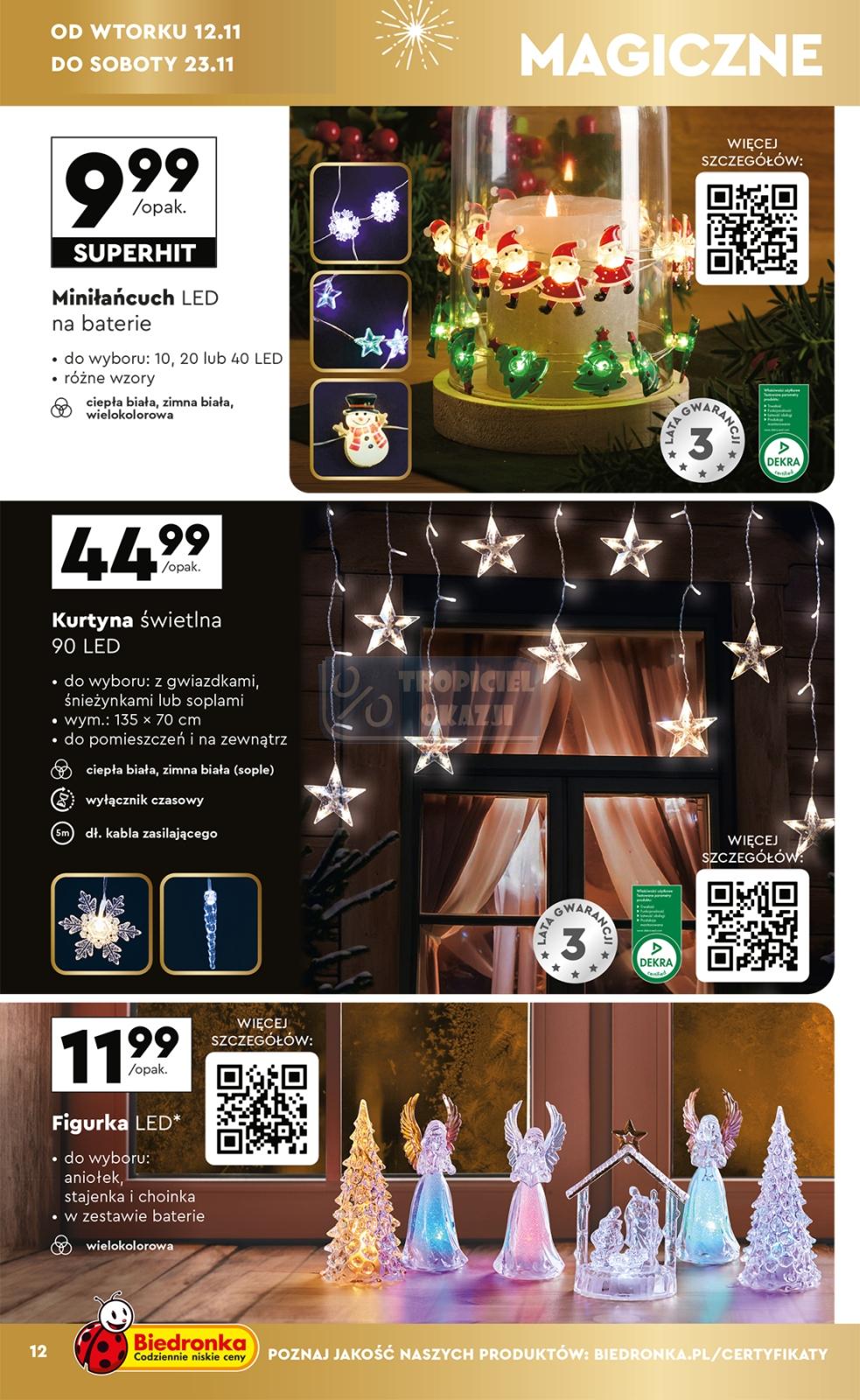 Gazetka promocyjna Biedronka str. 12